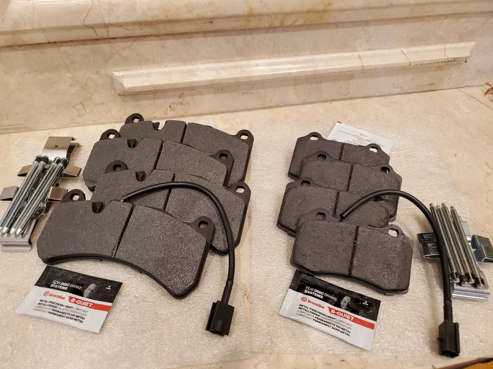 Pastillas de freno delanteras y traseras Maserati GHIBLI Quattroporte Gran Turismo 2007-2025 Foto 3 de 4