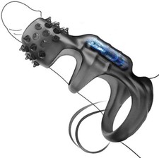 Rings Duble Bullet Toys- Waterproof Wand Massager Toys  Games