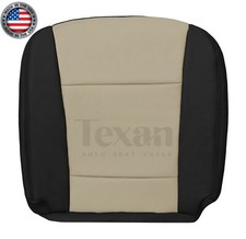 2008- 2010 Ford Explorer Eddie Bauer Passenger Bottom Vinyl Seat Cover Tanblack