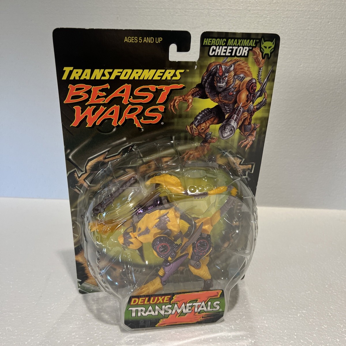 1998 Hasbro Transformers Beast Wars BW Transmetals 2 Cheetor