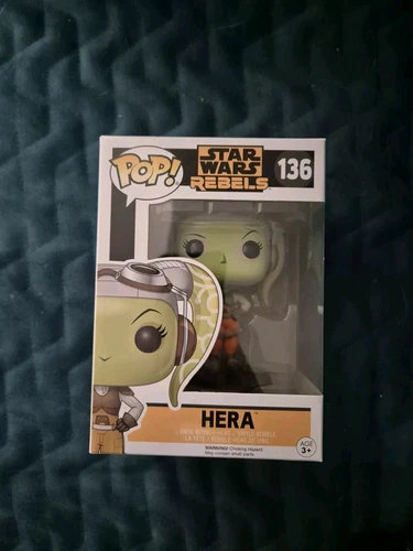 Star Wars Rebels Hera Funko Pop 136 Vaulted RARE Boxed 