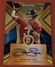 Tanner Lee RC 2018 Gold Standard Golden Rookies Auto Football Card /149