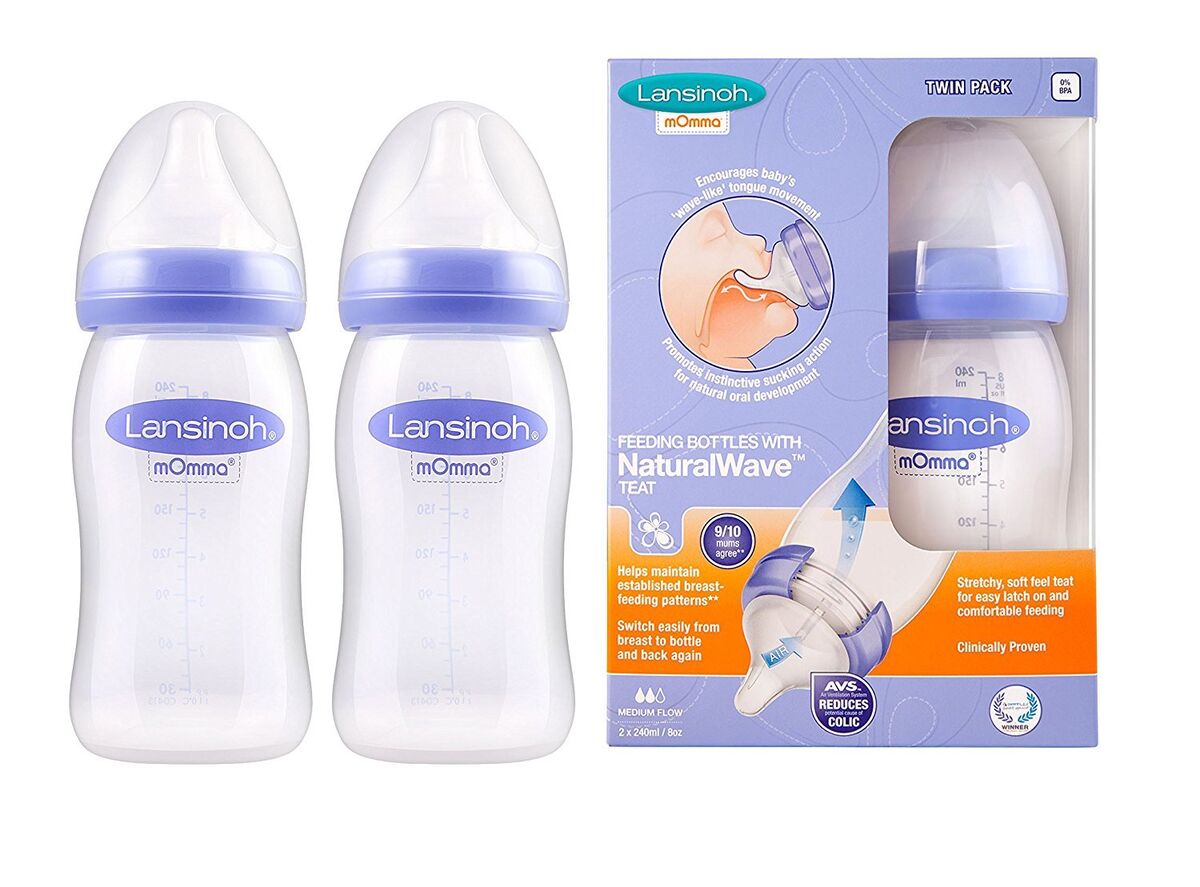 LANSINOH BABY STORAGE/ FEEDING BOTTLES / NATURALWAVE SLOW MEDIUM FAST FLOW  TEATS