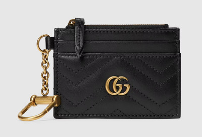gucci card case keychain