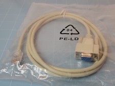 VGA Female to RJ45 8P8C Network Jack Adapter Connector Cable 9 Pin  6 ft  NEW