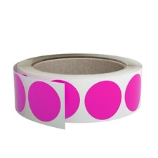 Royal Green Colored Circle Stickers 1.5 Inch 38mm Color-coding Roll 600 Pack