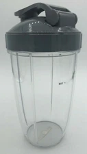 Blenpar Replacement 24oz Cup & FlipTop Lid Compatible with NutriBullet 600W 900W