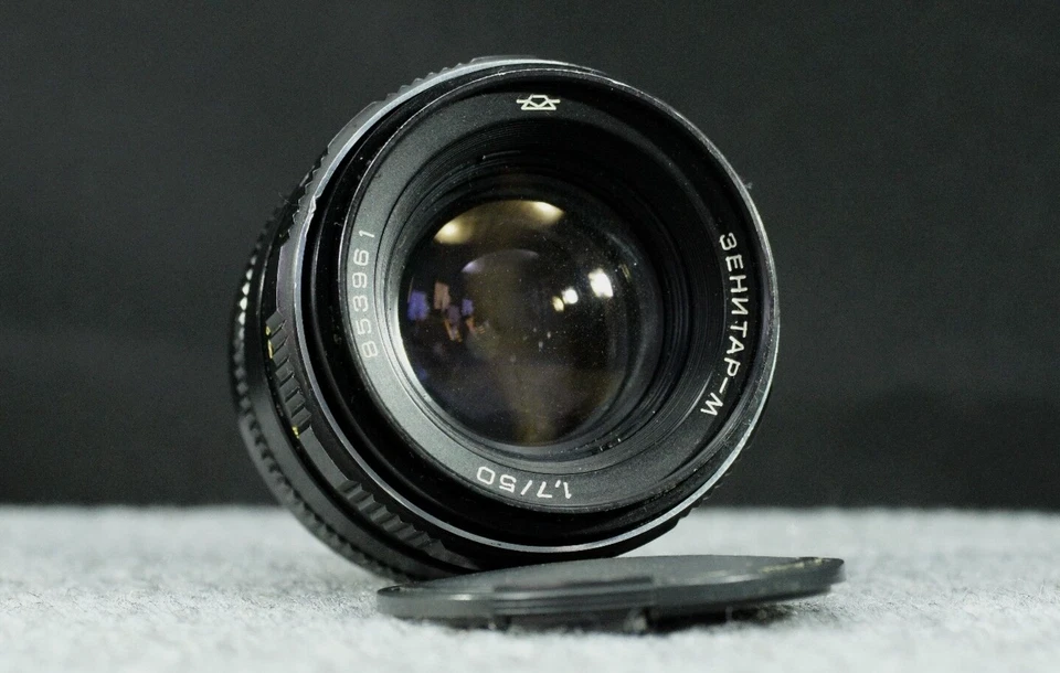 Zenitar-M 1.7/50毫米自动KMZ镜头带M42螺丝安装适用于佳能尼康索尼Nex — 第 2/4 张图片