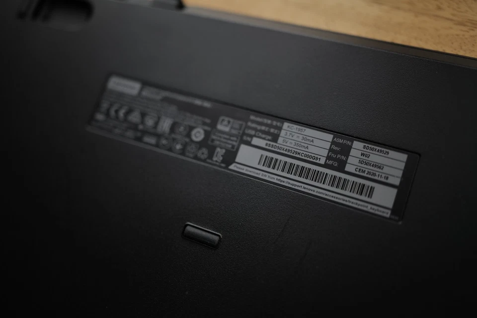 Lenovo ThinkPad TrackPoint Keyboard II (US English) - Image 4 of 4