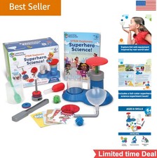 Science Kit for Kids Ages 6 Plus Superhero STEM Experiments Magnet Wand Vacuum