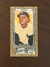 2025 Topps Allen & Ginter - Roger Maris #303 Mini Gold Bordered MLB Yankees HOF