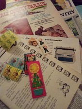 Scrapbooking Junk Journals Supplies Paper Ephemera Crafts