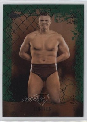 2025 Chrome WWE x Cactus Jack Astroknights Green Refractor 54/99 Gunther 19c6