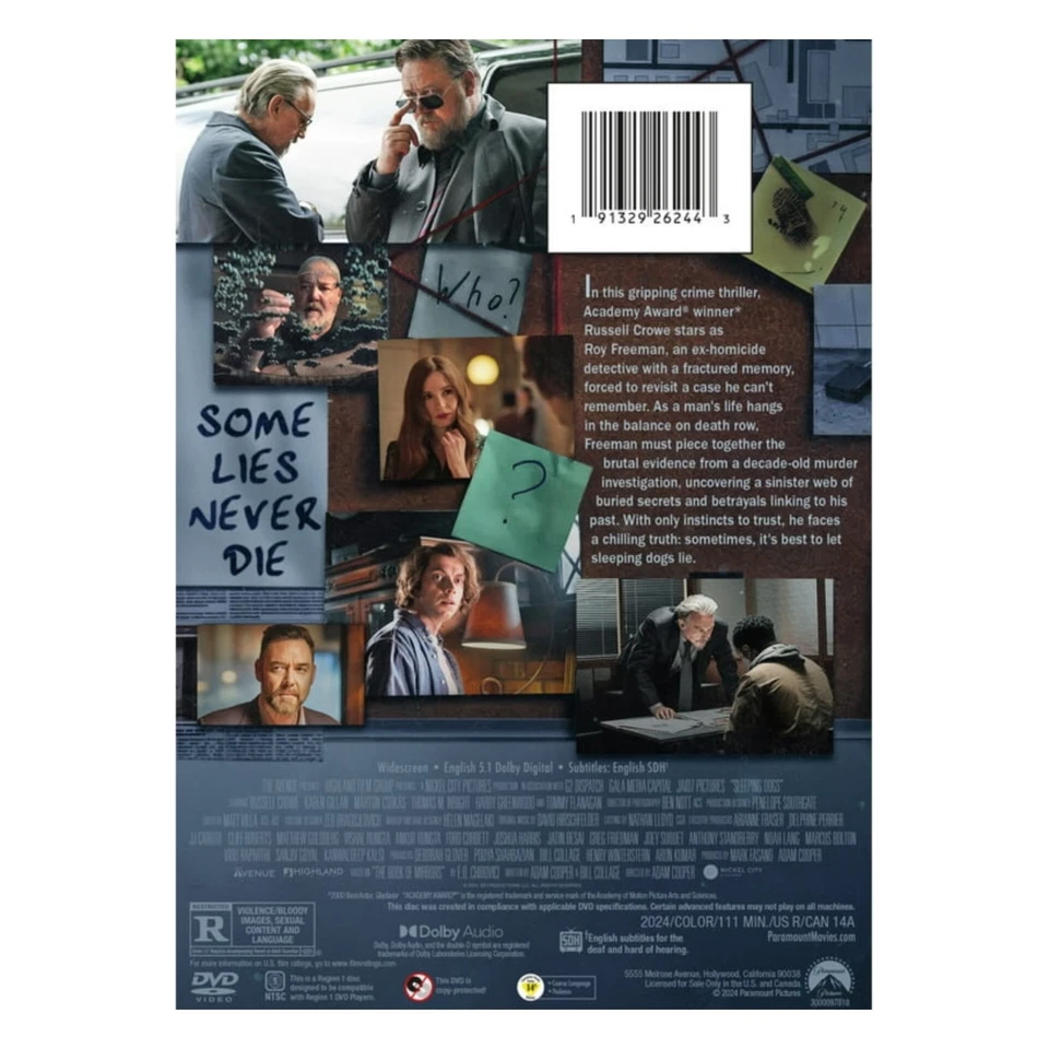 SLEEPING DOGS (2024) DVD - Image 2 of 2