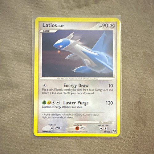 Nintendo Latios 23/106 Great Encounters 2008 Regular Rare 90 HP EN