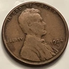 1924-S Lincoln Wheat Cent San Francisco JC1477