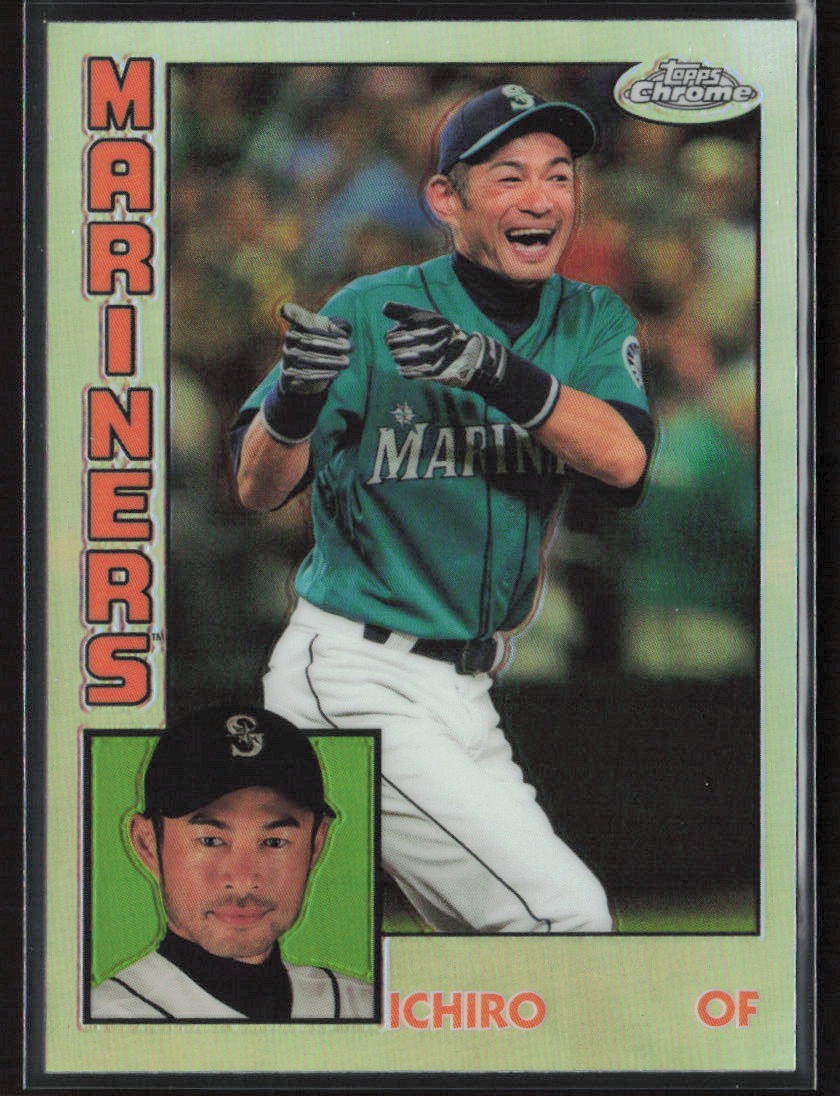 2019 Topps Chrome #84TC-14 Ichiro 1984 Topps Baseball 35th Anniversary