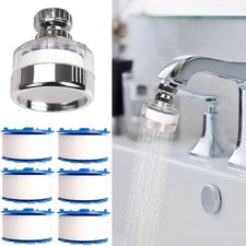 7Pcs Sink Water Filter with Elements Set, Universal Faucet 7PCS