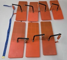 7 Big Jon SIDE LINER 9" Salmon/Trout/Walleye Trolling Planer Boards (WILLE)