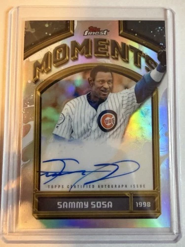 2026 Topps Finest Sammy Sosa Base (RAW)