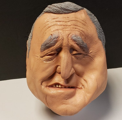 2002 Mario Chiodo Studio Halloween Mask President George Bush