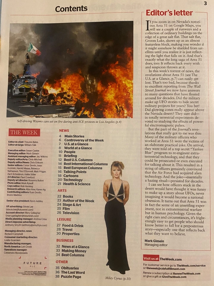 DONALD TRUMP week ELON MUSK sly stone MILEY CYRUS jared Leto MAYBE HAPPY ENDINGS Foto 2 de 4