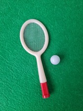 Vintage Sindy Paul Doll 1966 Tennis Racket & Ball Tennis Party Centre Court VGC