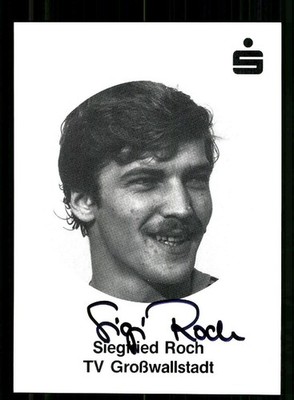 Siegfried Roch TV Großwallstadt autograph card original signed + A 257481