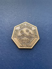 Lodge Stinchar Valley 1705  Scottish Masonic Token Penny Coin 