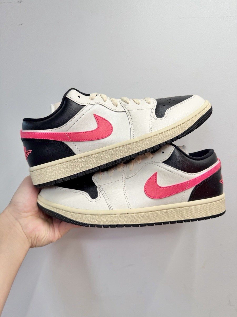 Nike Air Jordan 1 Low DC0774-107 Pale Ivory Men's Size 9.5/Women's