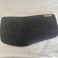 ProtoArc Backlit Wireless Ergonomic Split Keyboard, with Dongle Bluetooth or USB