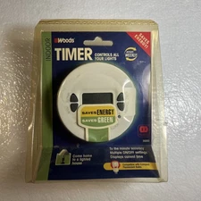 Woods Timer Indoor Light Controller 2 Prong Repeats Daily 59200 New in Package