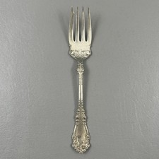 Vintage 1847 Rogers Bros A1 Serving Meat Fork Silver-Plated 8" Berkshire