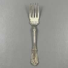 Vintage 1847 Rogers Bros A1 Serving Meat Fork Silver-Plated 8" Berkshire
