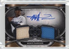 2021 Museum Collection Single-Player Dual Relic /349 Monte Harrison Auto 05l9