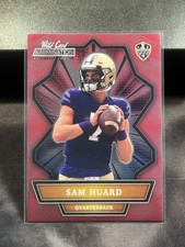 2021 Wild Card Alumination Sam Huard #ANBC-72 PINK FIRST TRADING CARD