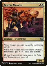 x1 Veteran Motorist - The List - The List - NM - MTG