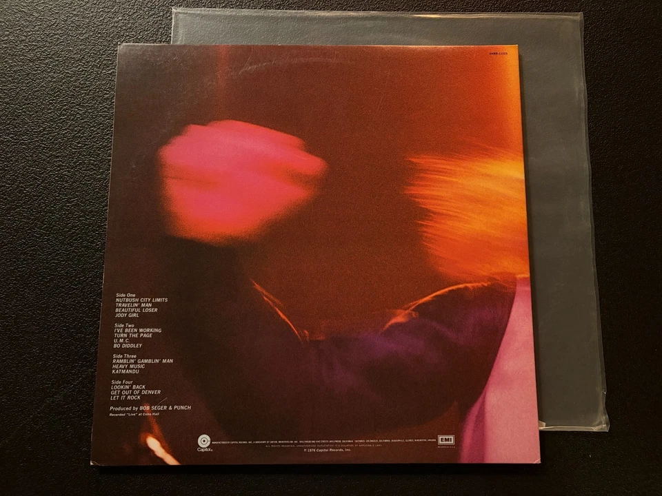 BOB SEGER Live Bullet 2LPs Capitol SKBB-11523 Jacksonville 1977 Press EX - Image 4 of 4