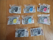 GENUINE SET EPSON 34 INK T0341-T0344-T0345-T0346-T0348 STYLUS PHOTO 2200 T034