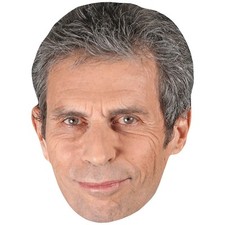 Fr d ric Tadde  Grey hair Celebrity Mask, Flat Card Face, Fancy Dress Mask
