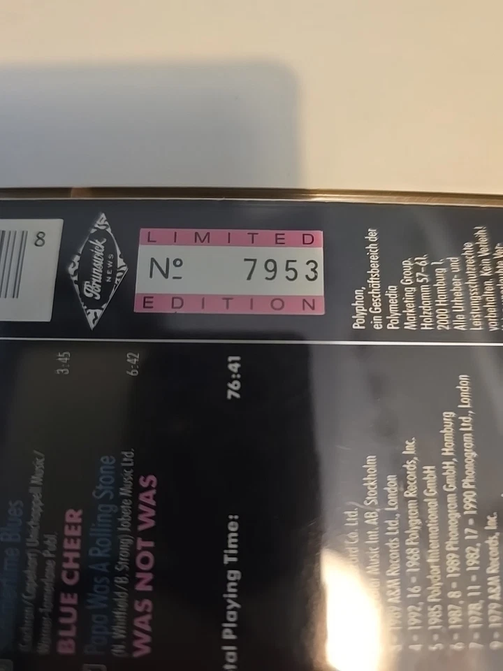 CD Compact disc POP-ART Rarities and other jewels vol.1 N° 7953 - Bild 3 von 4