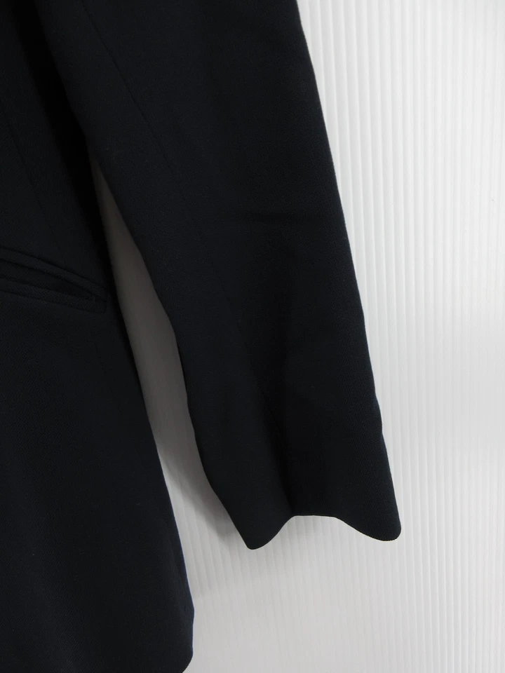 Chaqueta DE COLECCIÓN Laura Ashley Mujer 6 Blazer Negro Lana Ecuestre Inglés País Foto 3 de 4