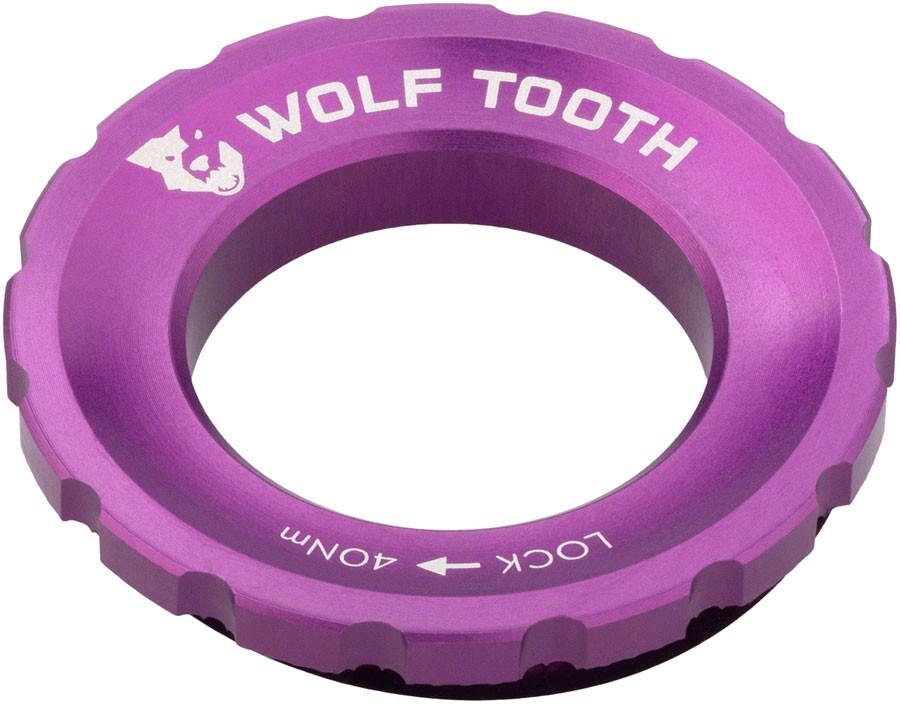 Wolf Tooth CenterLock Rotor Lockring - Uber Lightweight 7075-T6 Aluminum UV 4390₽