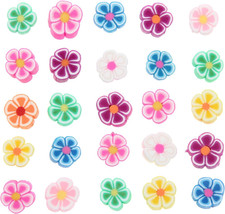 100Pcs Mixed Polymer Clay 10Mm Spacer Beads for Women Jewelry Making DIY Bracele