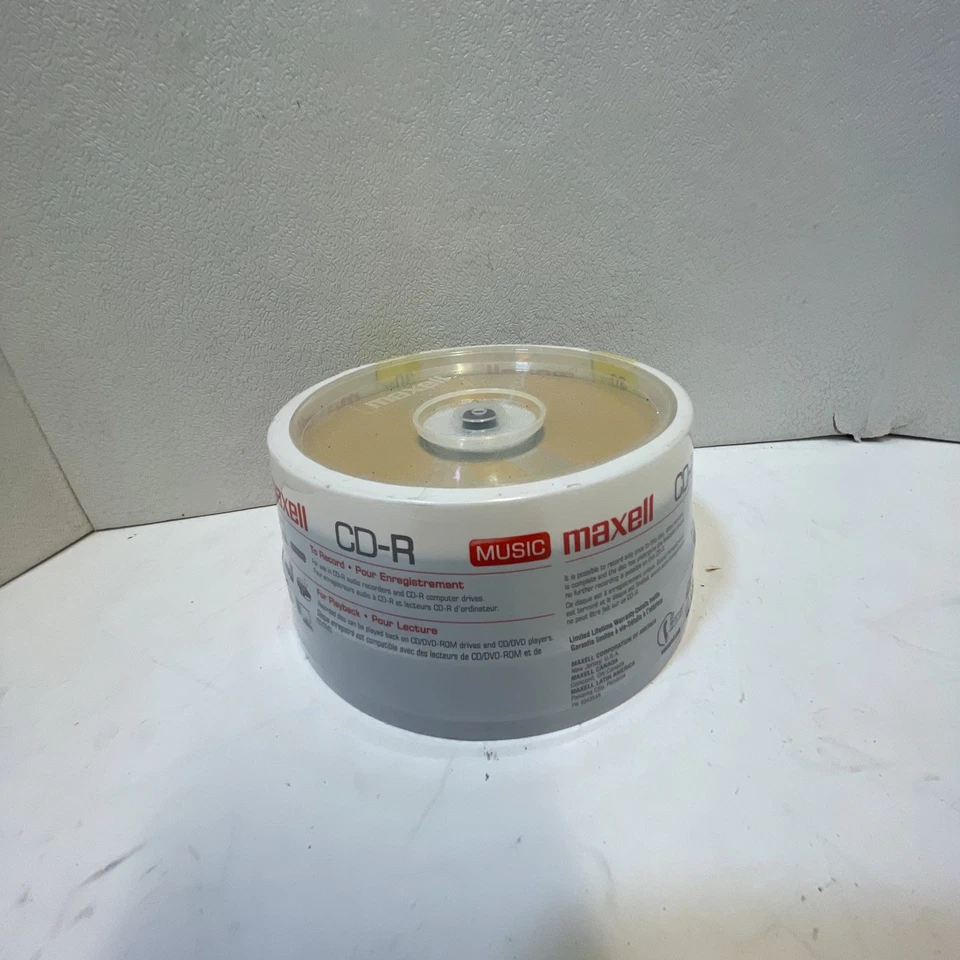 30 PK MAXELL Maxdata CD-R MUSIC 700MB 80 min 32x SEALED NEW Compact Disks - Image 4 of 4