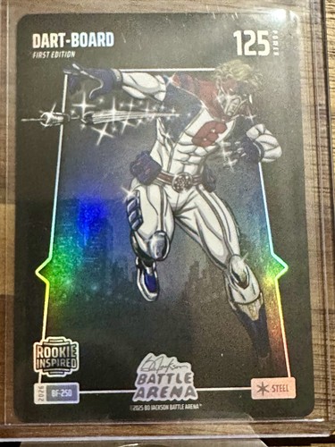 2026 Bo Jackson Battle Arena Dart-Board Jaxson Dart BF-250 Battle Foil Steel