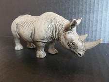 2001 Schleich Wildlife Series African Rhino - 5" Long -