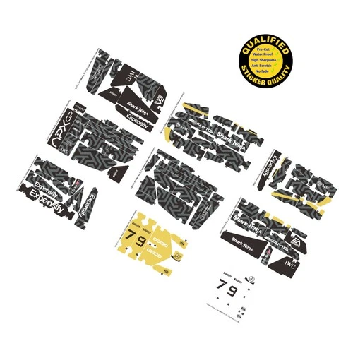Replacement sticker for set MK6023 F1 APXGP, sticker only, no model included.