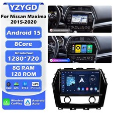 For Nissan Maxima 2015-2020 Multimedia Players Video Autoradios Carplay GPS Navi