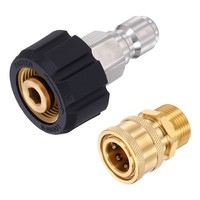 "Messing Hochdruckreiniger Adapter M22 14Mm&3/8\" Female Zu 3/8\"&M22 14Mm Male"
